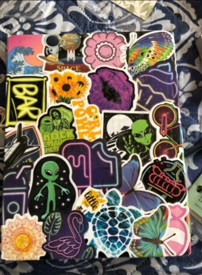Alien Stickers 3 for $2 (Free shipping)