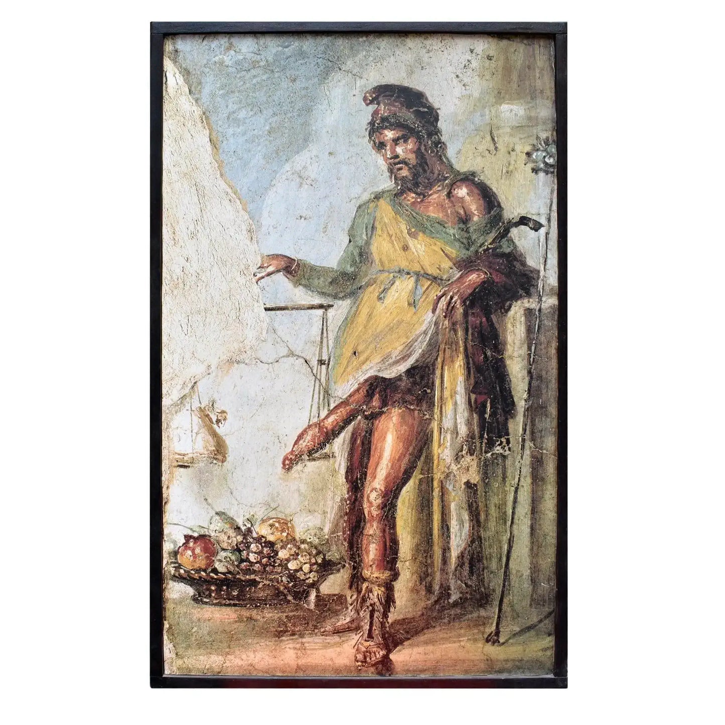 Affresco Priapo dalla Casa dei Vettii di Pompei