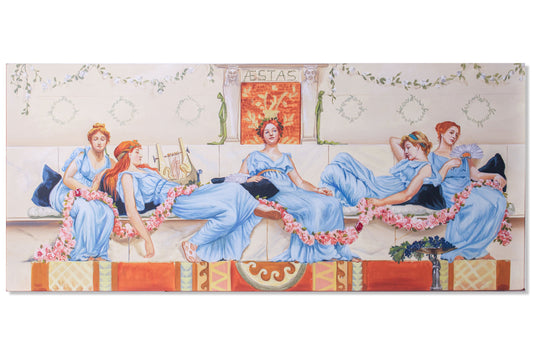Afternoon on the Porch Fresco Painting