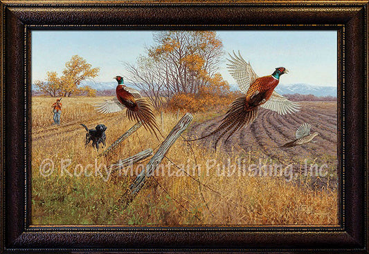 A Good Day Afield ¨C Framed Giclee Canvas by Hayden Lambson