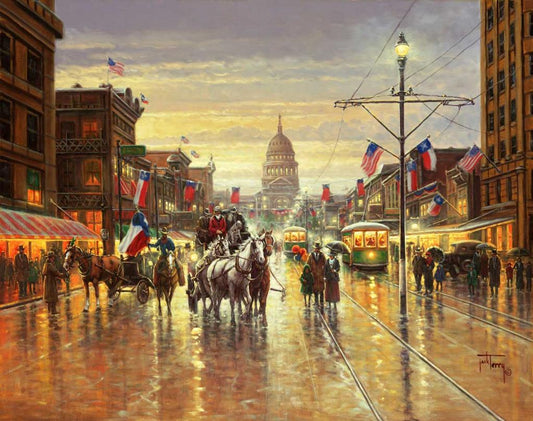After the Centennial Parade Art Prints by Jack Terry