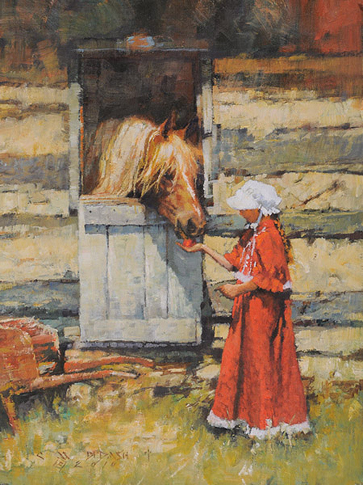 A Friendly Offering Art Prints by Michael Dudash Artist