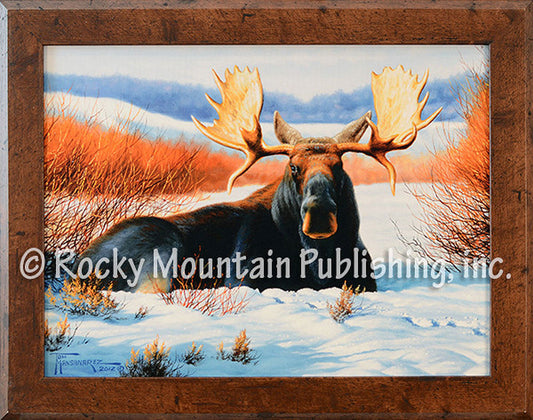 A Kings Crown - Framed Giclee Canvas by Tom Mansanarez