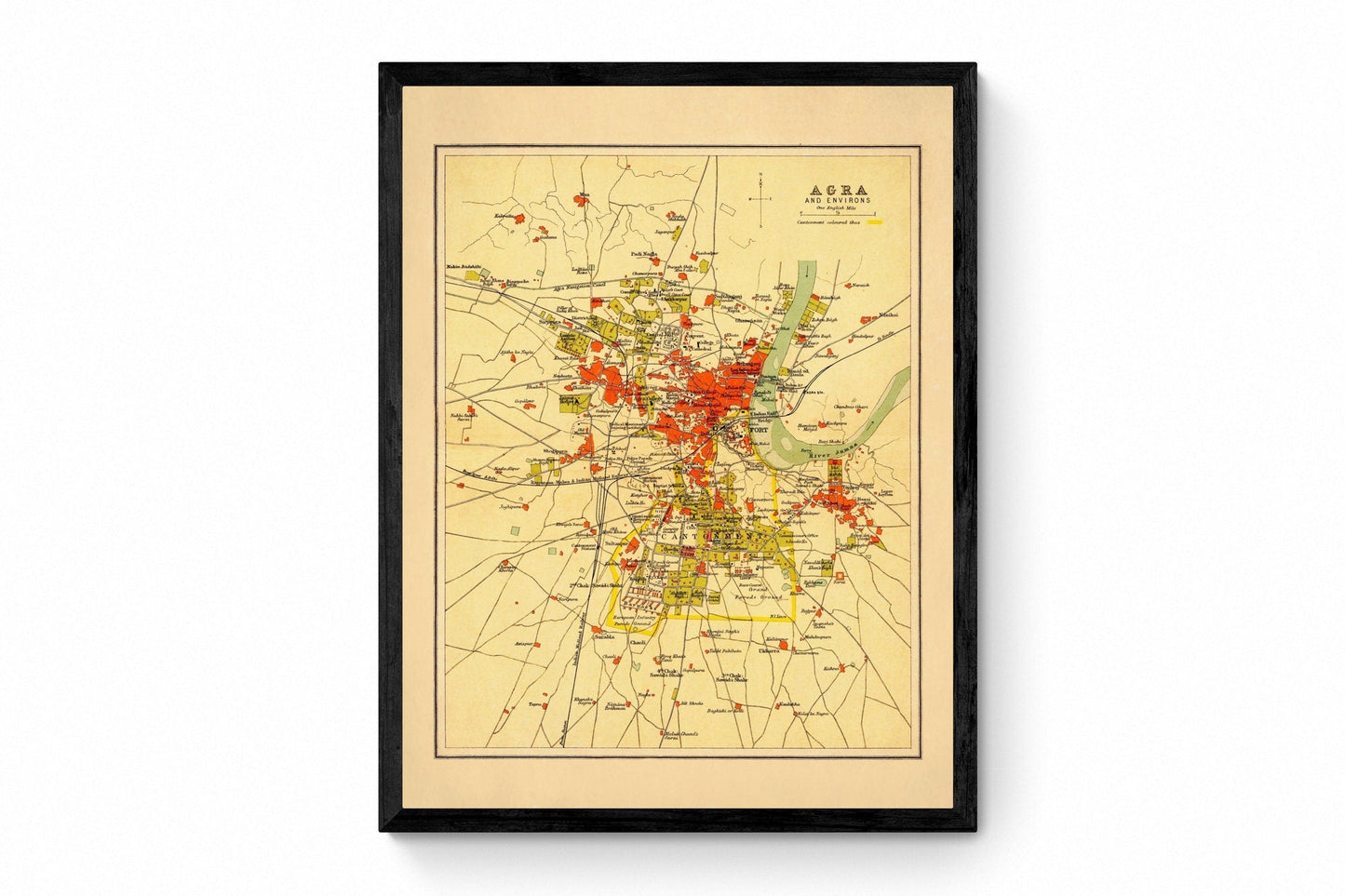 Agra Map