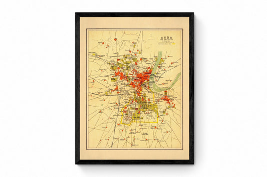Agra Map
