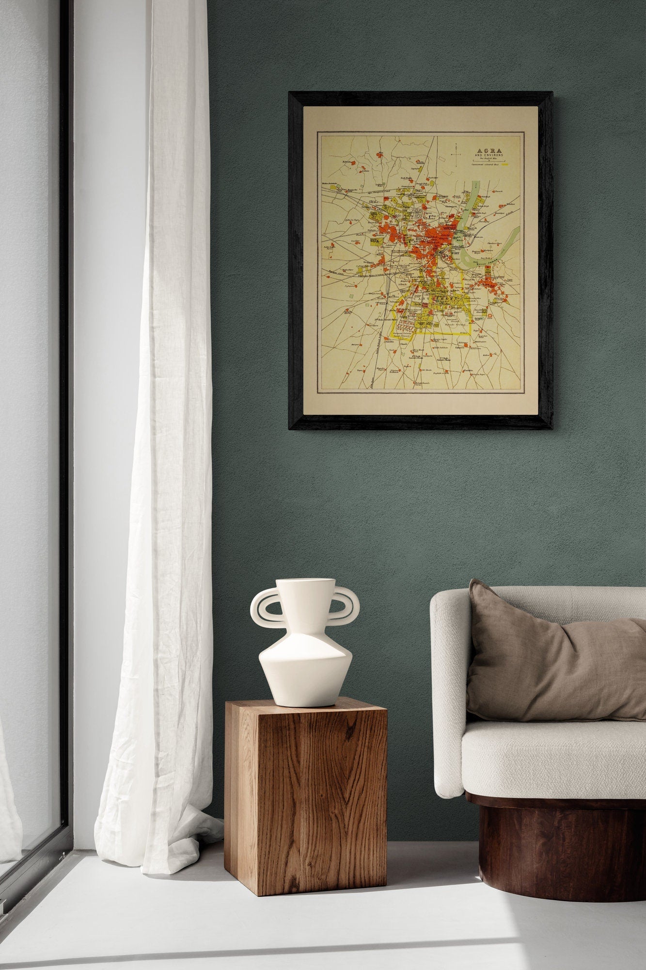 Agra Map